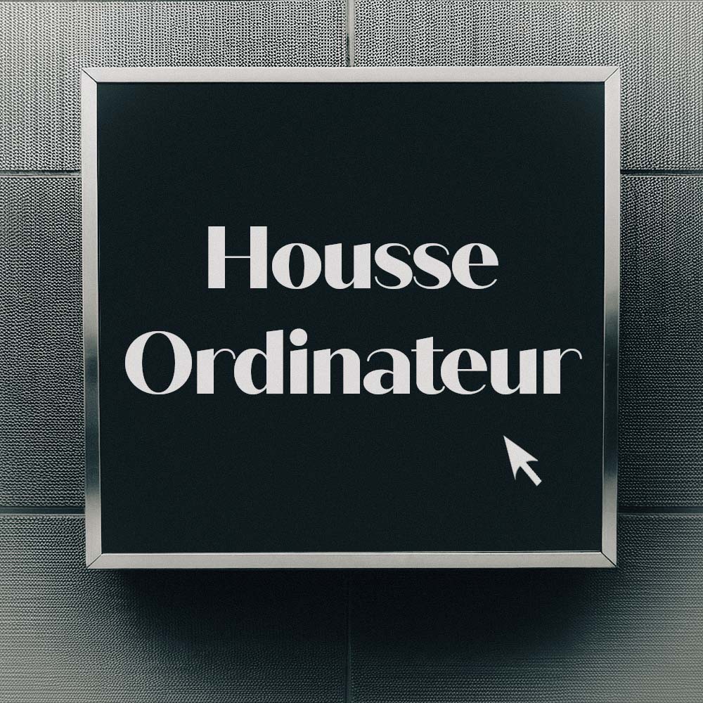 Housse d'ordinateur portable stylisée