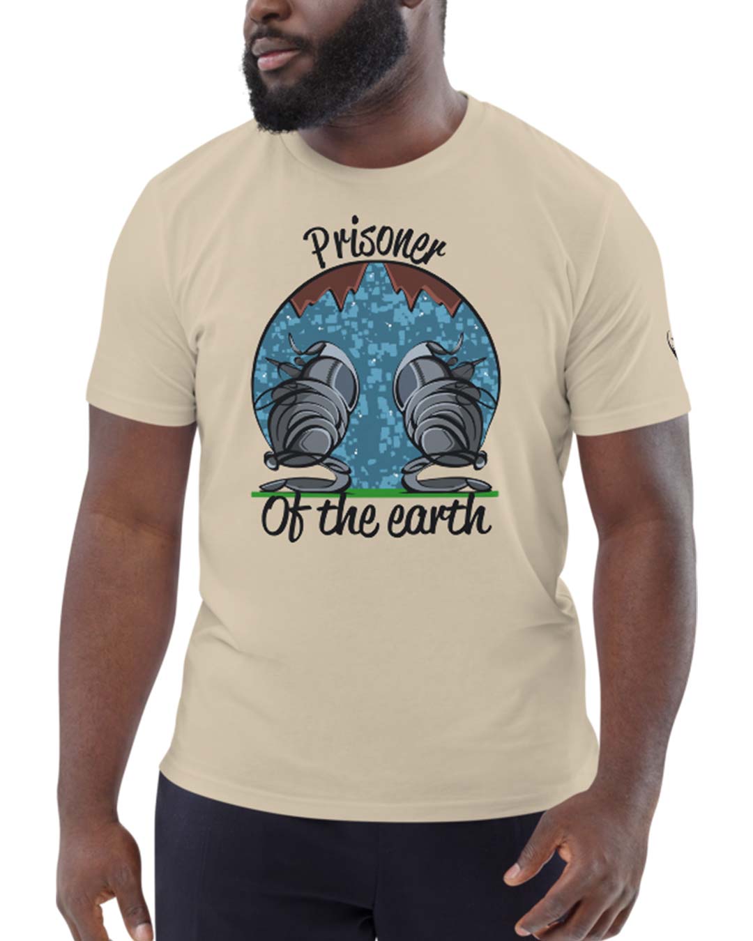 T-shirt Abstraction - Prisoner of the earth