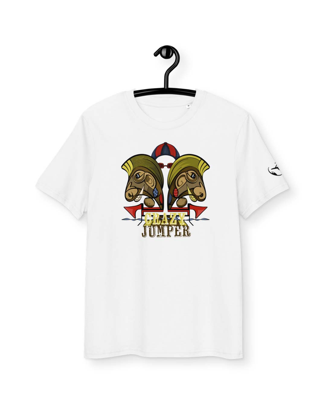 T-shirt cartoon Abstraction - Crazy Jumper"