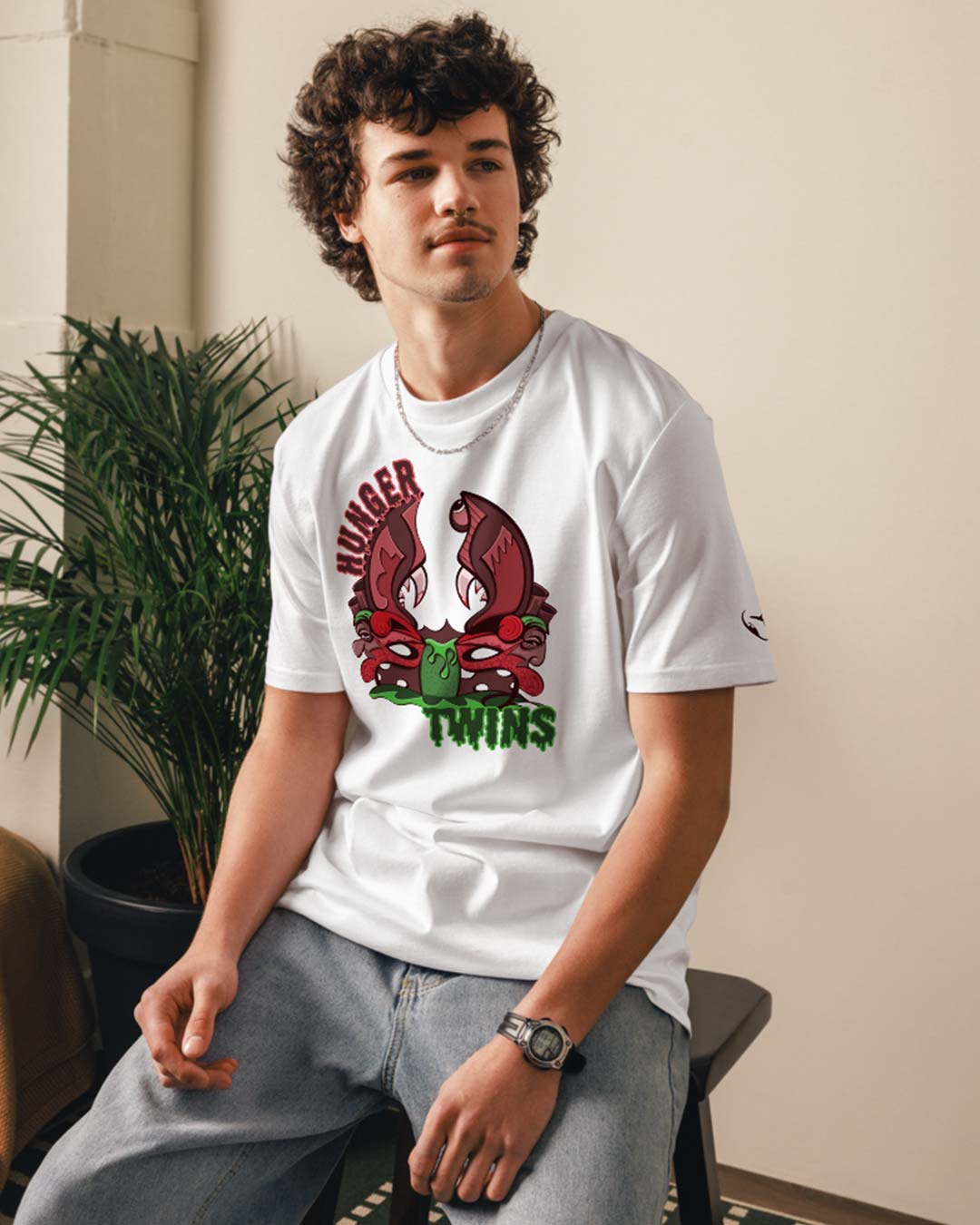 Hunger Twins - Un t-shirt abstraction qui a du mordant