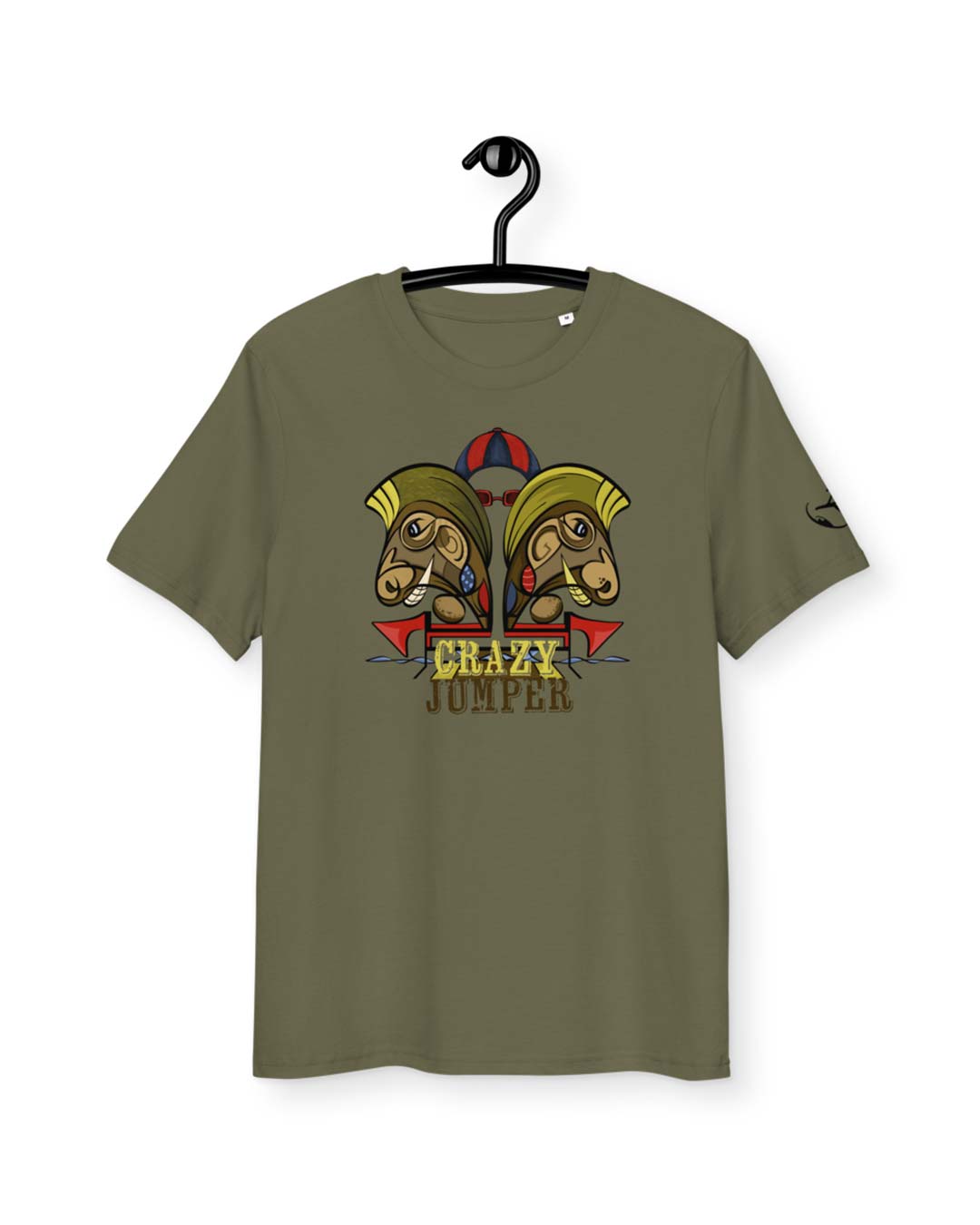 T-shirt cartoon Abstraction - Crazy Jumper"