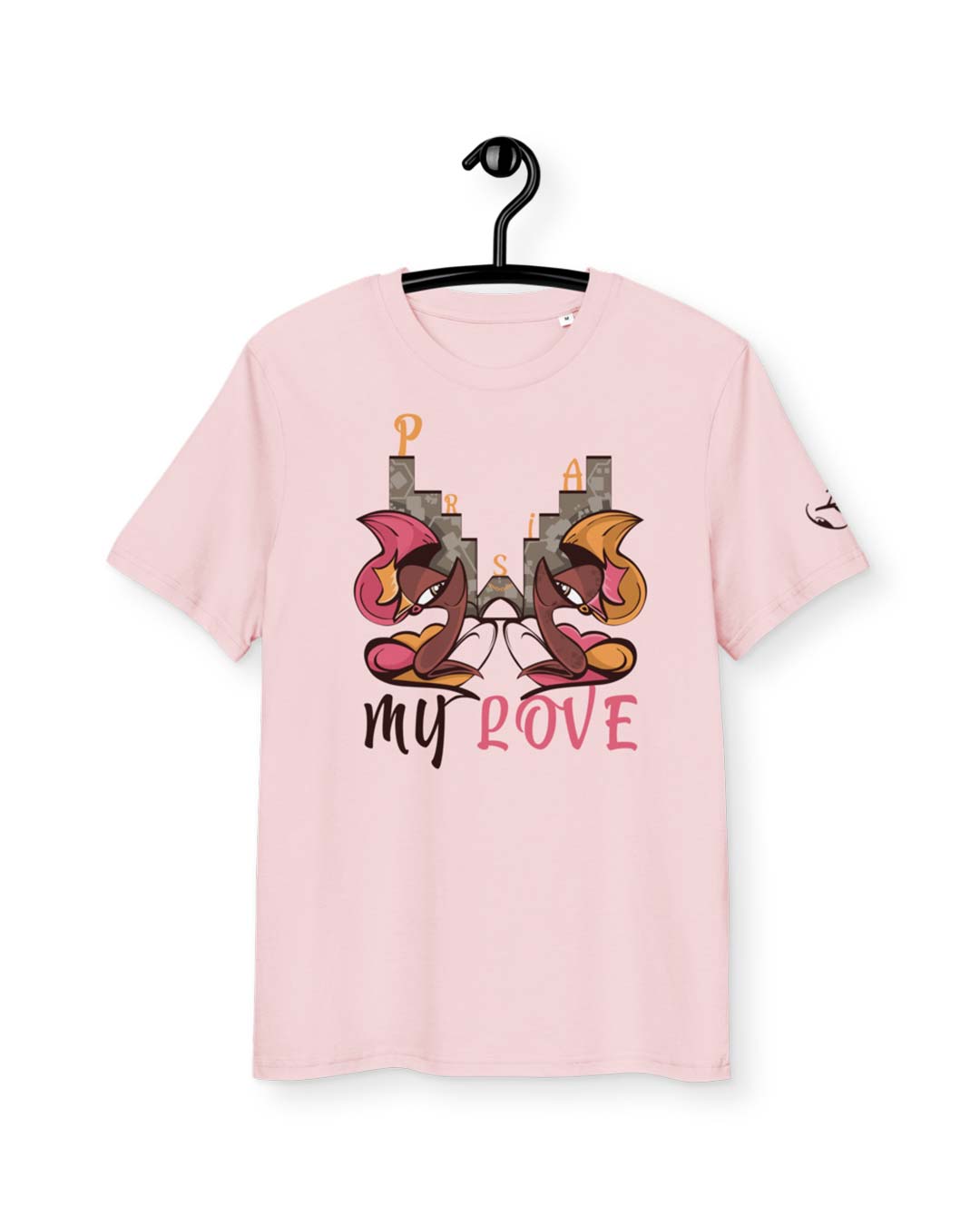 Paris my love - Un tee-shirt abstraction qui rend hommage