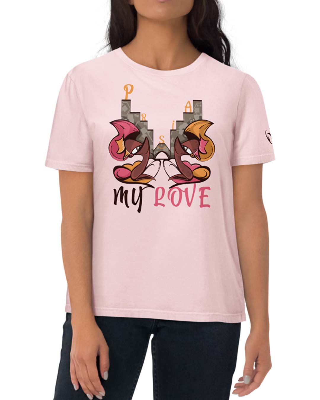 Paris my love - Un tee-shirt abstraction qui rend hommage