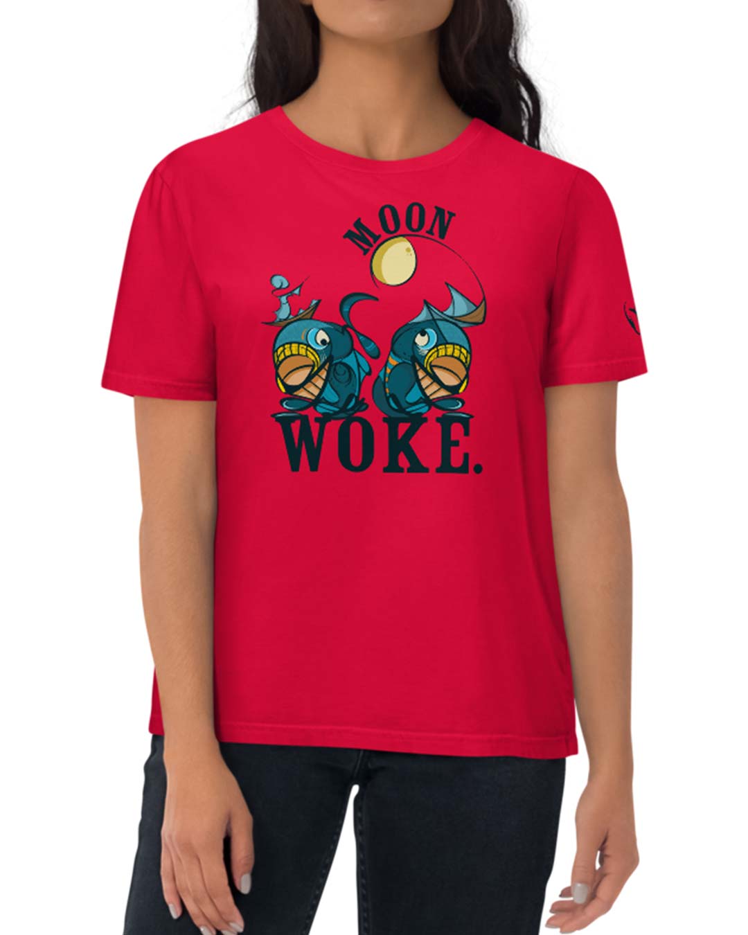 T-shirt créatif Abstraction - Moon Woke