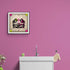 Framed Poster - Abstraction - Magenta