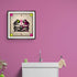 Framed Poster - Abstraction - Magenta