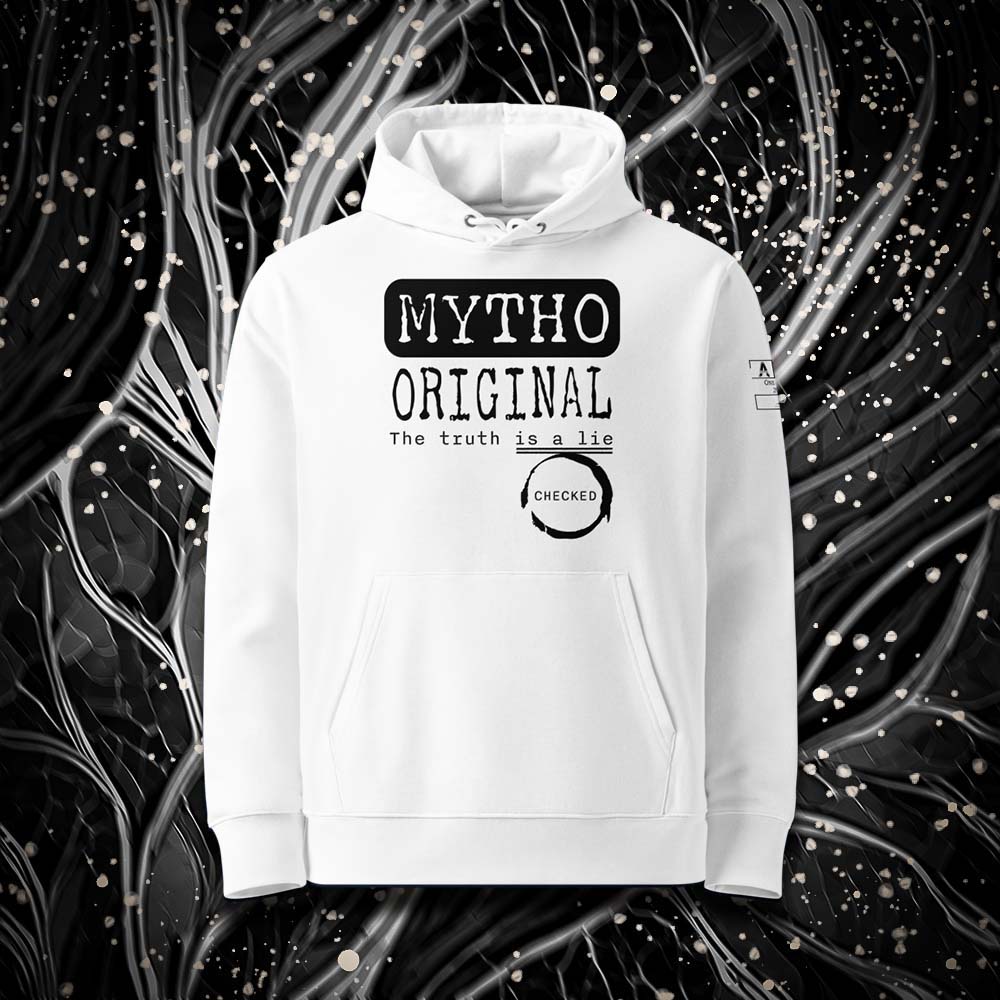 Sweat à capuche Mytho Original - Version anglaise - Noir