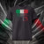 T-shirt unisexe anthracite, vu de face et portant le design "Mytho Original" aux couleurs de l'Italie