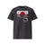 T-shirt unisexe anthracite, vu de face et portant le design "Mytho Original" aux couleurs du Japon