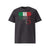 T-shirt unisexe anthracite, vu de face et portant le design "Mytho Original" en version anglaise et aux couleurs de l'Italie