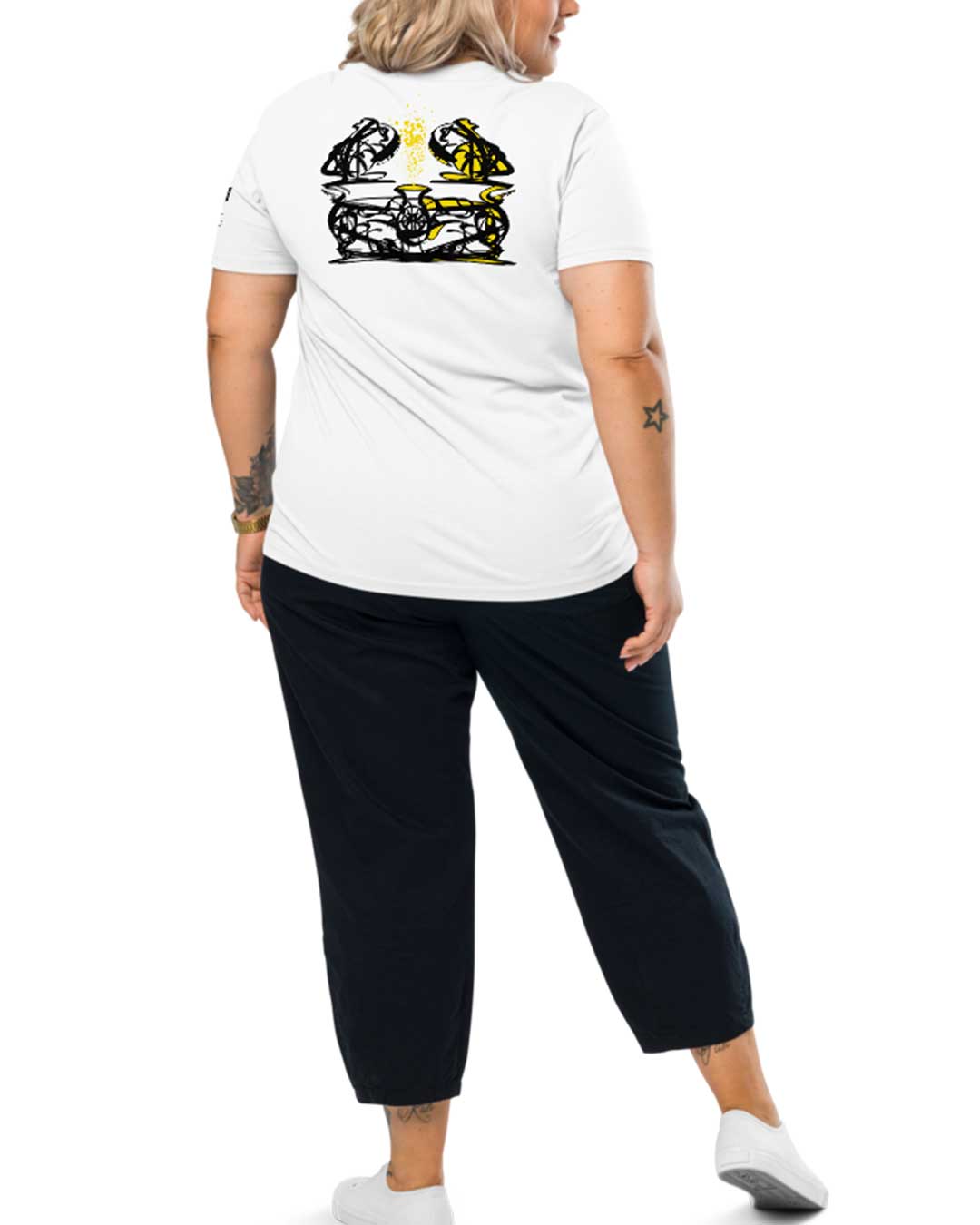 Original Abstraction jersey - Recto/Verso - Black/Yellow sun