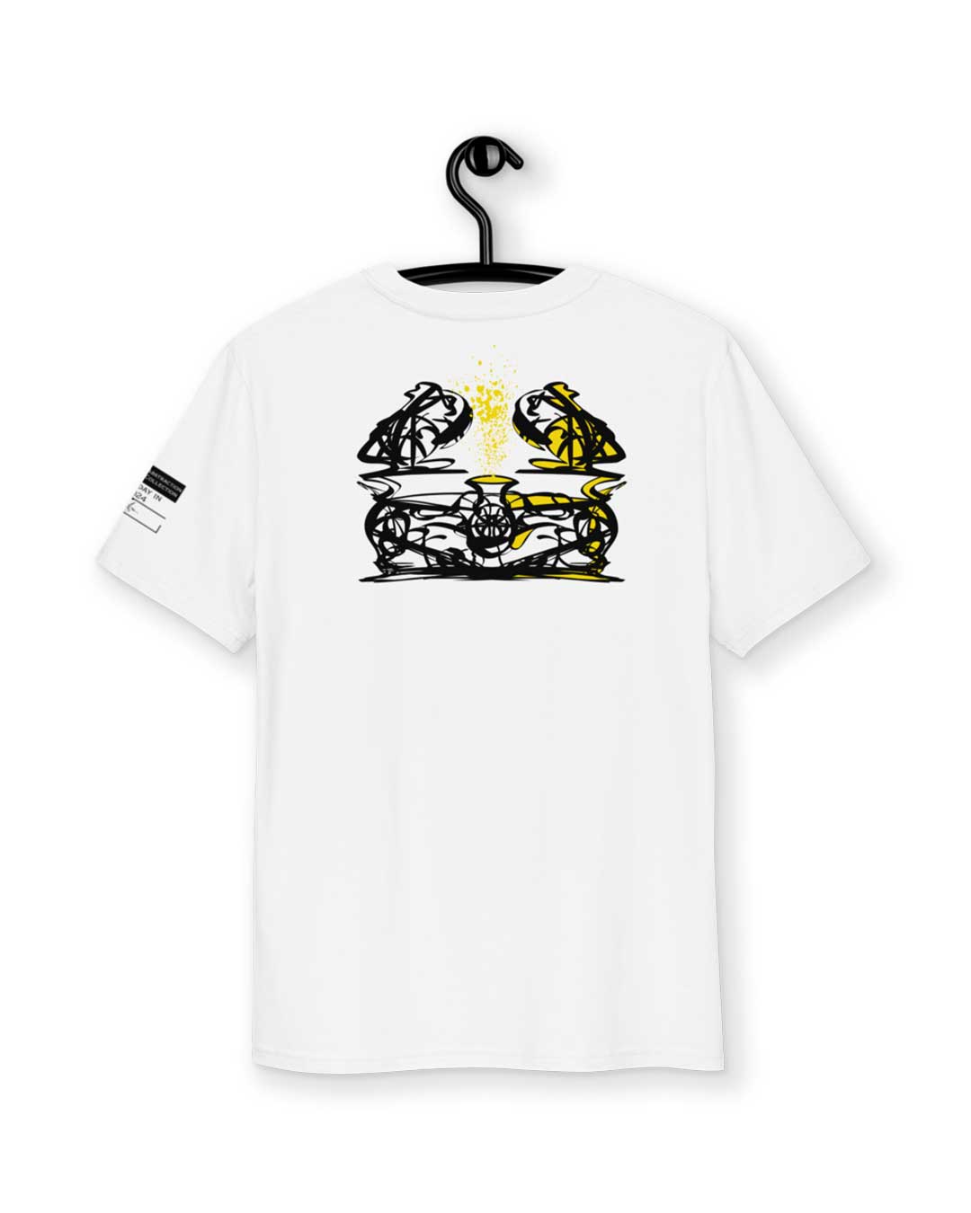 Original Abstraction jersey - Recto/Verso - Black/Yellow sun