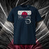 T-shirt unisexe french navy, vu de face et portant le design "Mytho Original" aux couleurs du Japon