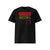 T-shirt unisexe noir, vu de face et portant le design "Mytho Original" aux couleurs de l'Espagne