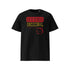 T-shirt unisexe noir, vu de face et portant le design "Mytho Original" aux couleurs de l'Espagne