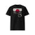 T-shirt unisexe noir, vu de face et portant le design "Mytho Original" aux couleurs du Japon