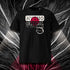 T-shirt unisexe noir, vu de face et portant le design "Mytho Original" en version anglaise et aux couleurs du Japon