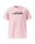 T-shirt rose l'optimiste vu de face