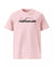 T-shirt rose pantouflard vu de face