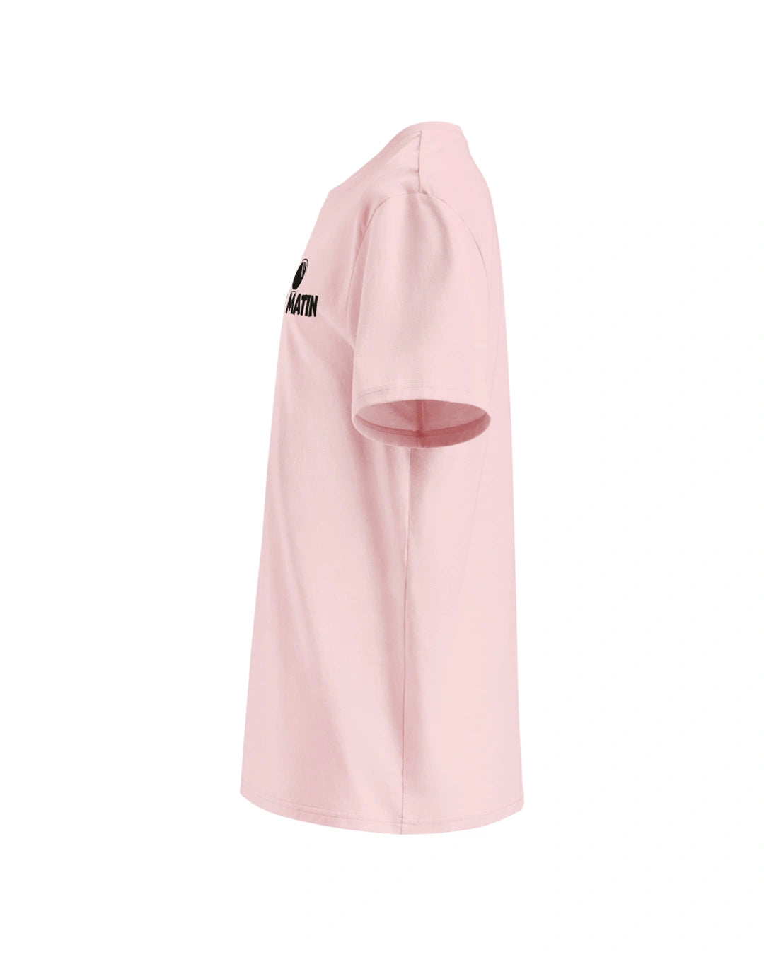 T-shirt humoristique "Zombie du matin" de coté