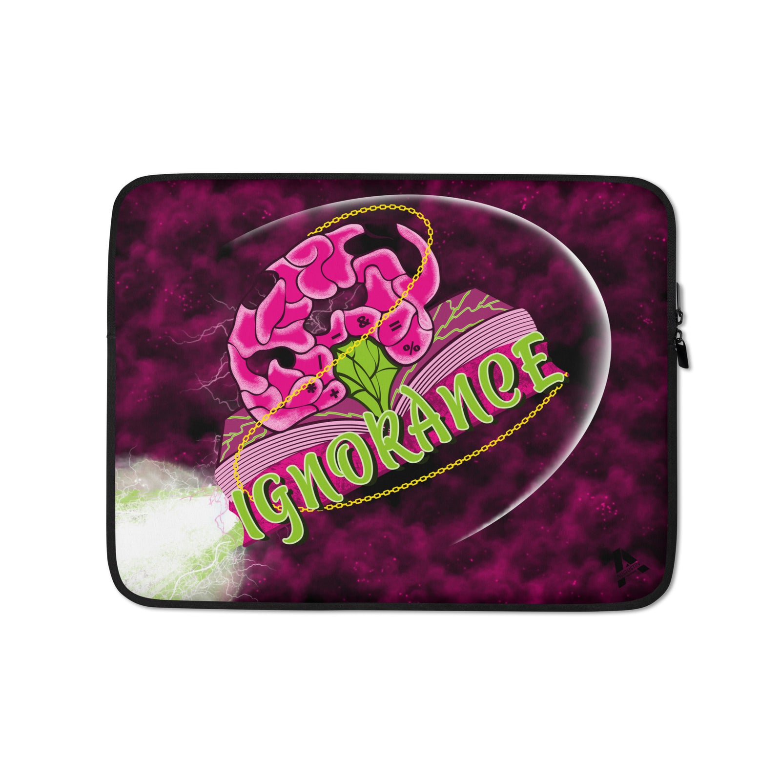 Laptop sleeve - Shuttle Ignorance - Magenta