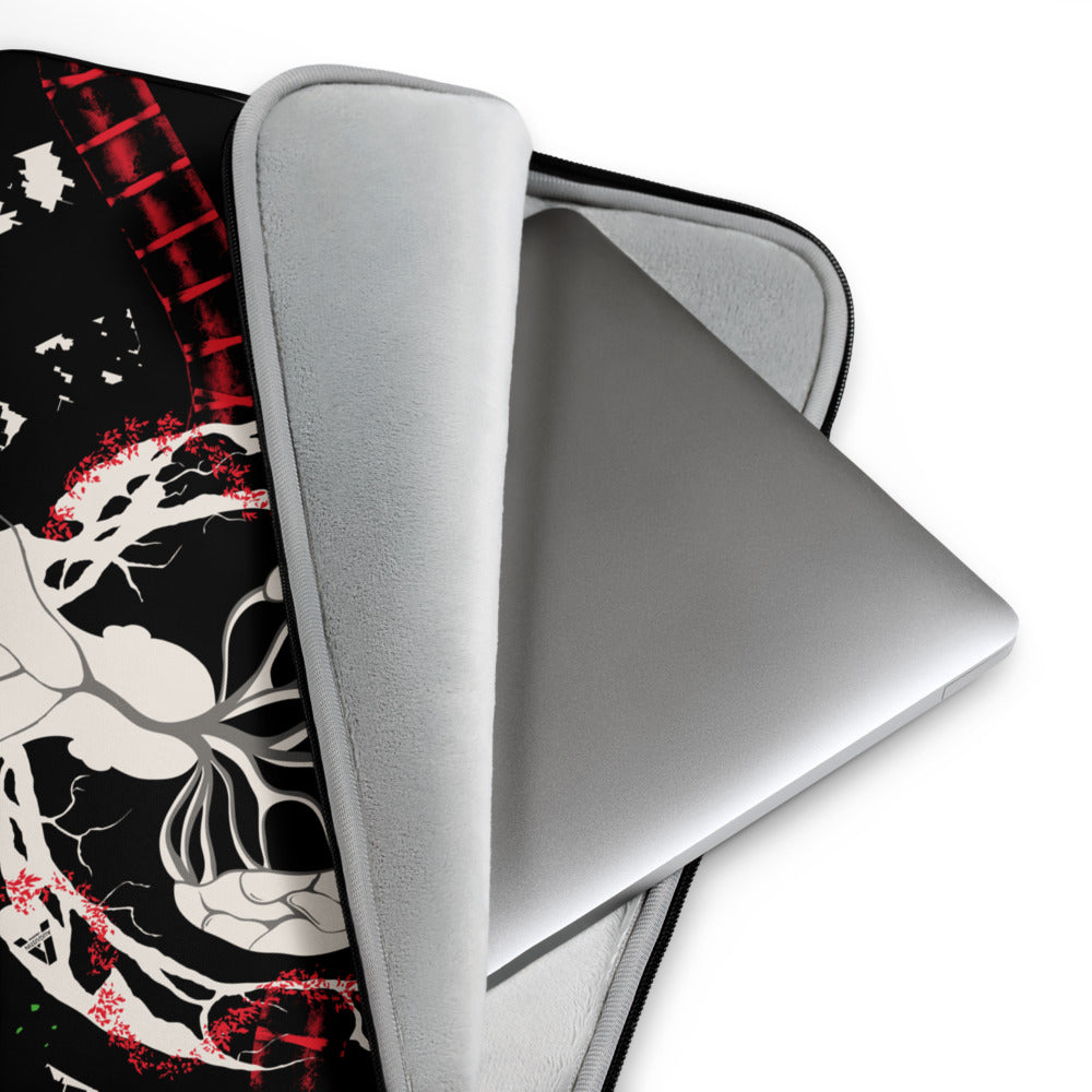 Laptop sleeve - Ignorance - Scarlet/Black