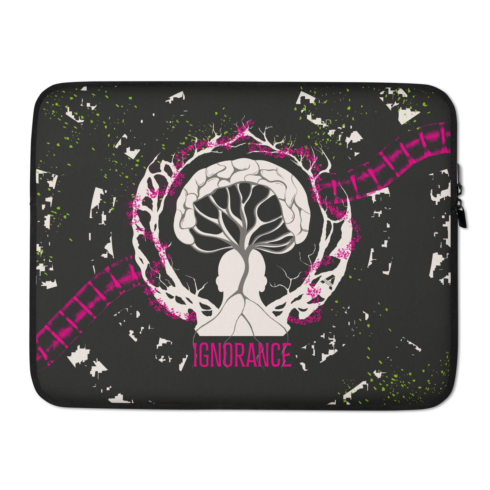 Housse ordinateur portable - Ignorance - Magenta/Dark Grey