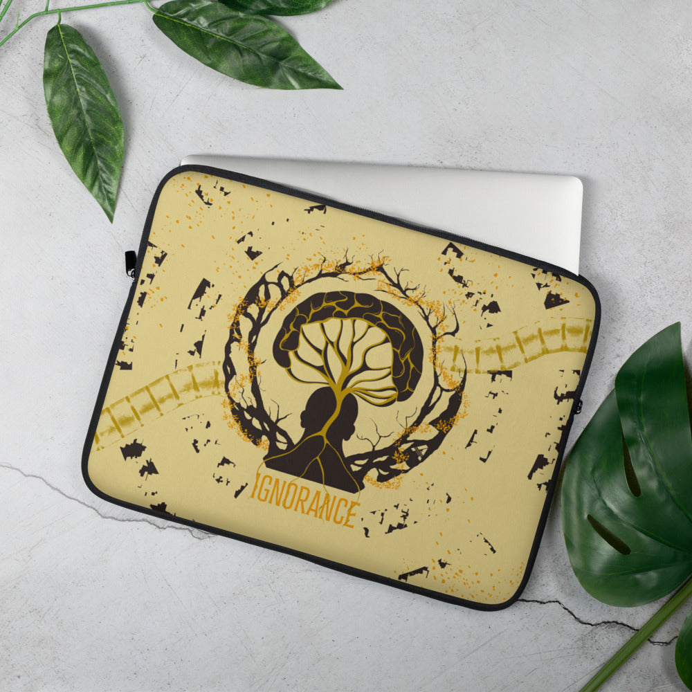 Laptop sleeve - Ignorance - Earthly