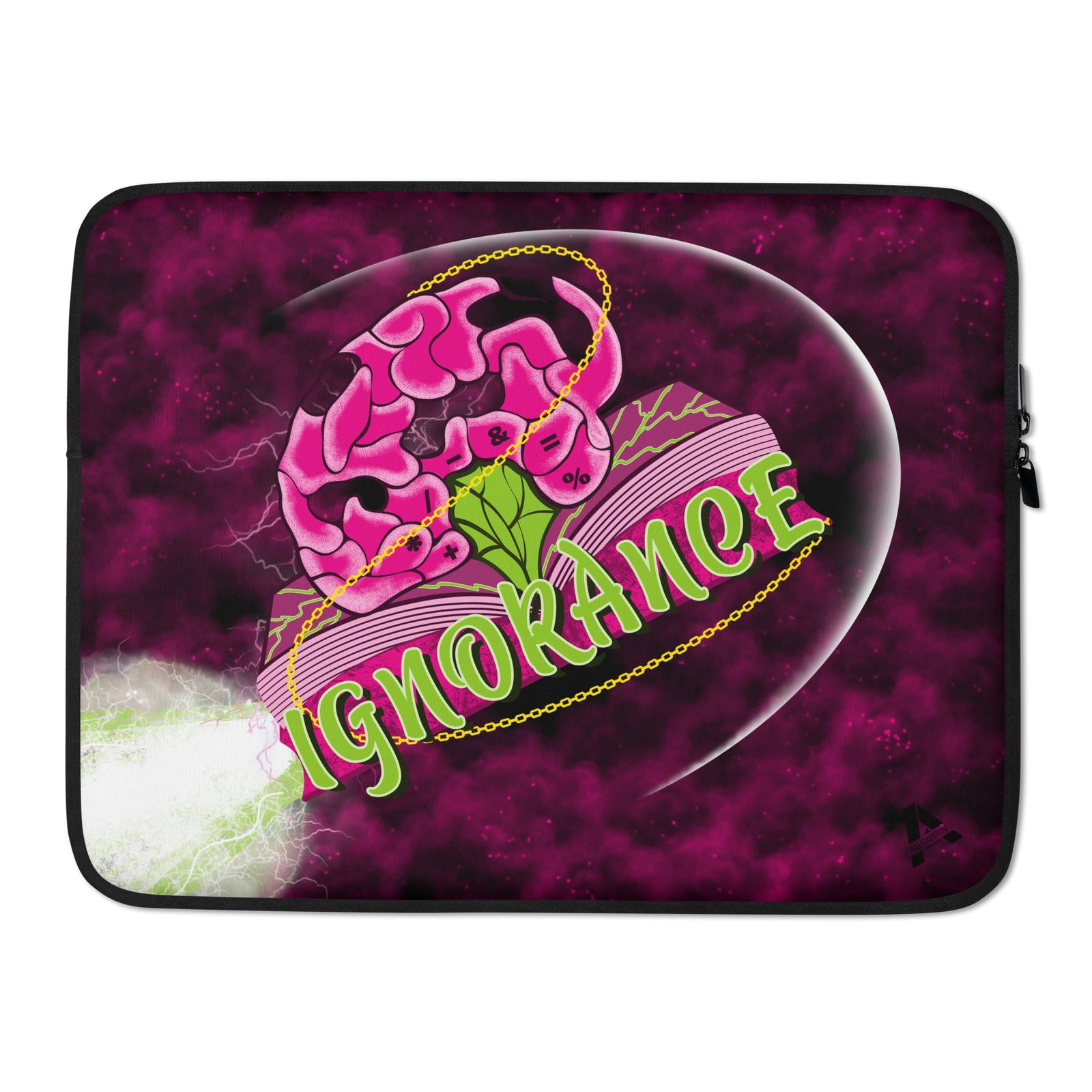 Laptop sleeve - Shuttle Ignorance - Magenta