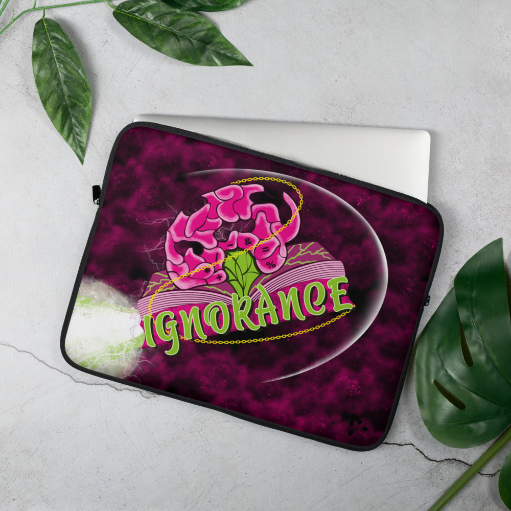 Laptop sleeve - Shuttle Ignorance - Magenta