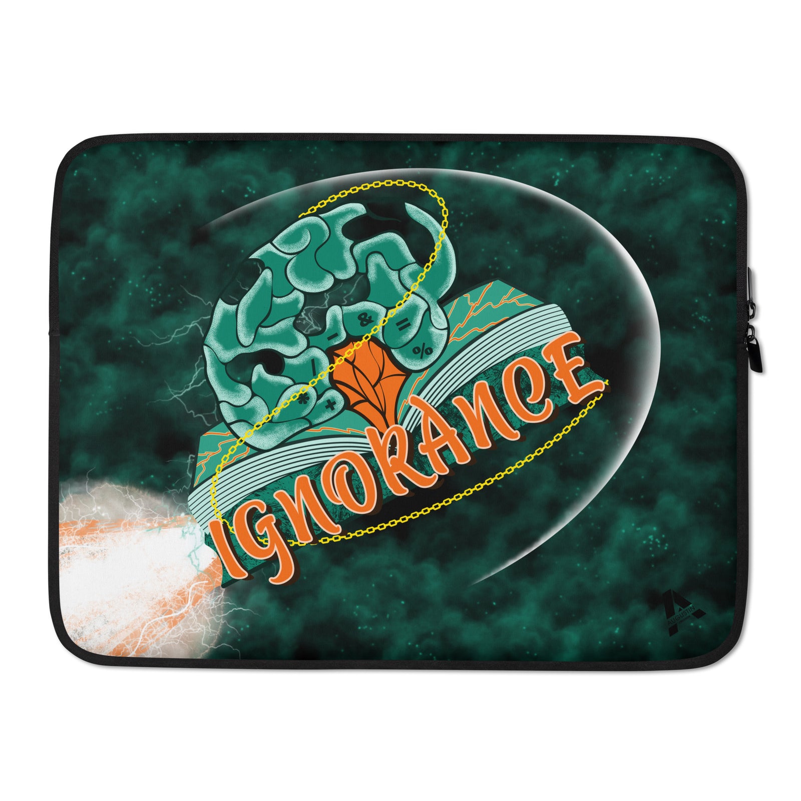 Laptop sleeve - Ignorance Shuttle - Emerald