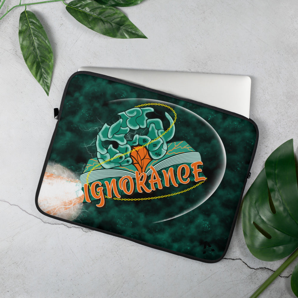 Laptop sleeve - Ignorance Shuttle - Emerald