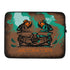 Laptop sleeve - Abstraction 1 - Emerald