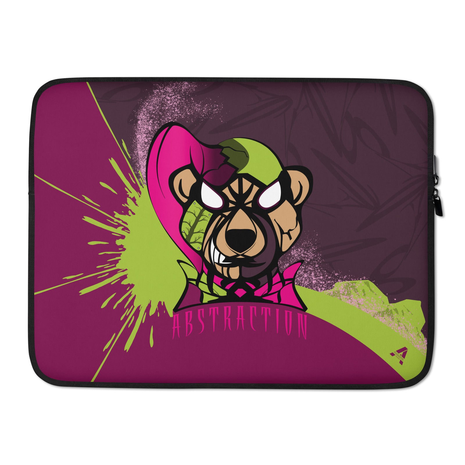 Laptop sleeve - Abstraction 3 - Magenta