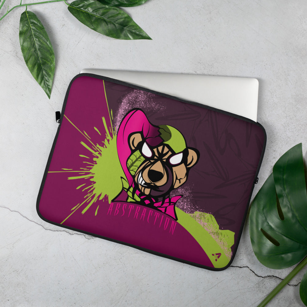 Laptop sleeve - Abstraction 3 - Magenta