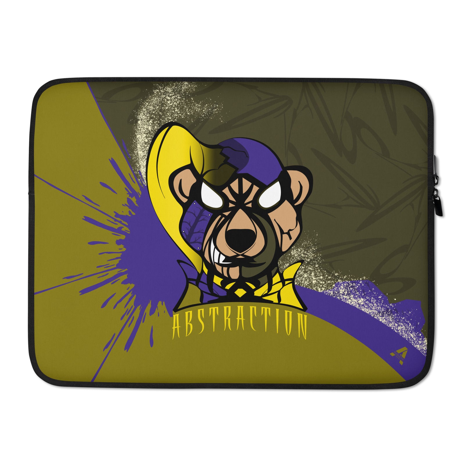 Laptop sleeve - Abstraction 3 - Yellow sun