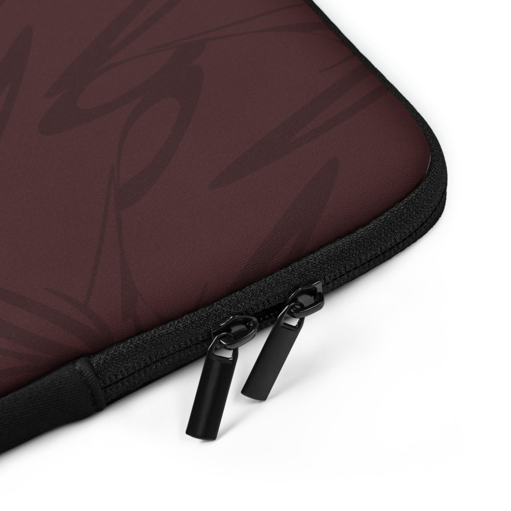 Laptop sleeve - Abstraction 3 - Scarlet