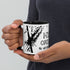 Ceramic mug - 325 ml - Mytho Original - Black interior