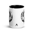 Ceramic mug - 425 ml - Ignorance - Black interior