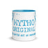 Ceramic mug - 325 ml - Mytho Original - Blue interior