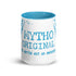 Mug en céramique - 425 ml - Mytho Original - Intérieur bleu