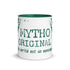 Ceramic mug - 325 ml - Mytho Original - Green interior