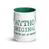 Mug en céramique - 425 ml - Mytho Original - Intérieur vert