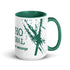 Mug en céramique - 425 ml - Mytho Original - Intérieur vert