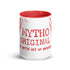 Mug en céramique - 425 ml - Mytho Original - Intérieur rouge