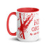 Mug en céramique - 425 ml - Mytho Original - Intérieur rouge